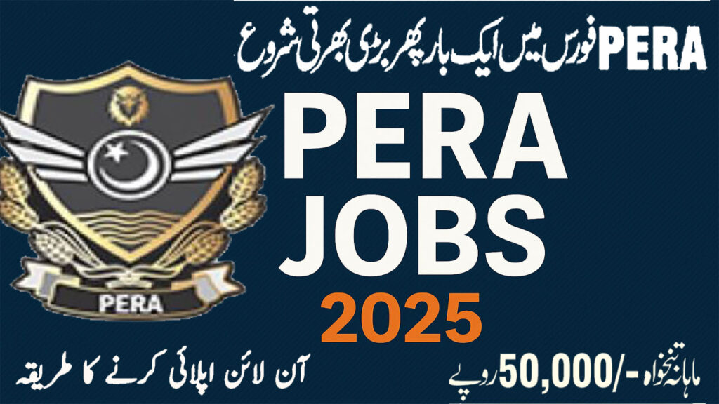 PERA Jobs 2025 | Apply Online - Punjab Enforcement Regulatory Authority Vacancies