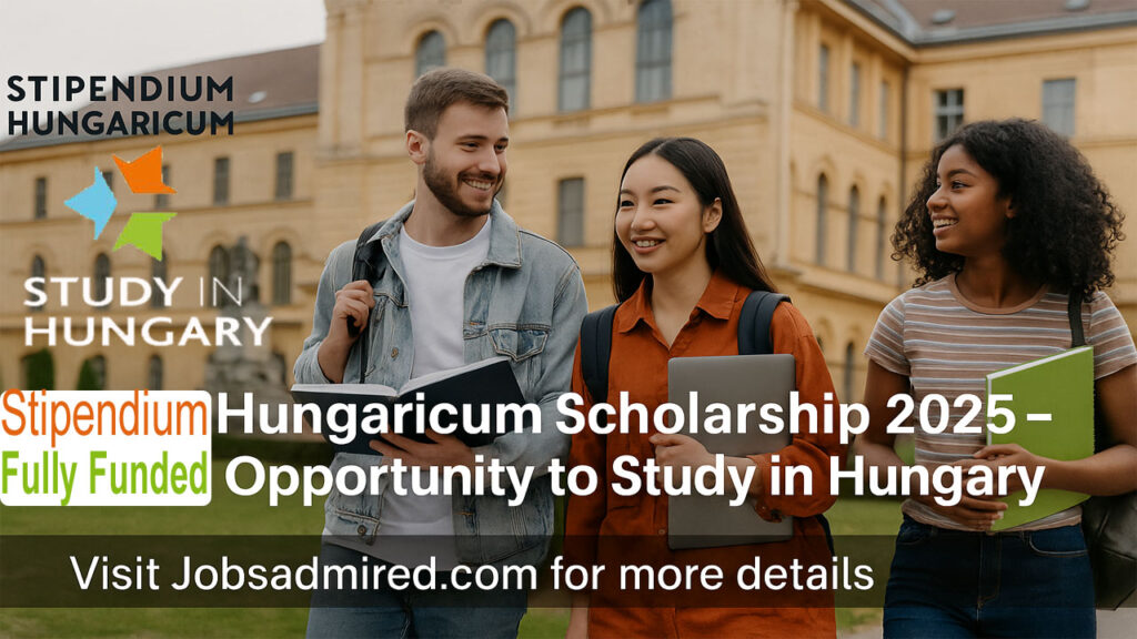 Stipendium Hungaricum Scholarship 2025 | Apply Online to Study in Hungary